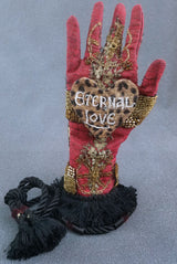 Heart in Hand Love Token Reticules