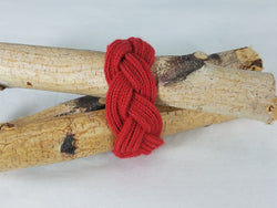 Scarlet Red Lucet Cord Multi Twist Bracelet
